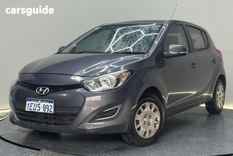 Grey 2015 Hyundai I20 Hatchback Active