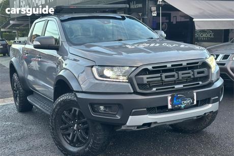 Grey 2018 Ford Ranger Double Cab Pick Up Raptor 2.0 (4X4)