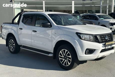White 2016 Nissan Navara Dual Cab Utility St (4X4)