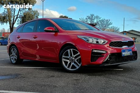 Red 2020 Kia Cerato Hatchback Sport+ Safety Pack