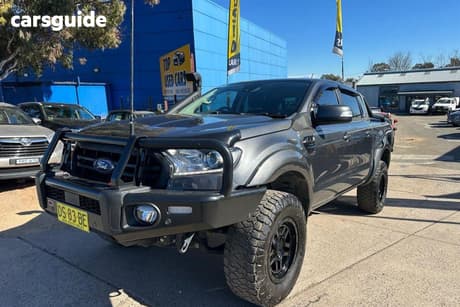Grey 2018 Ford Ranger Double Cab Pick Up Xlt 2.0 (4X4)