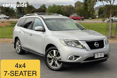 Silver 2015 Nissan Pathfinder Wagon Ti (4X4)