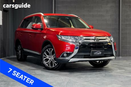 Red 2018 Mitsubishi Outlander Wagon Ls 7 Seat (2Wd)