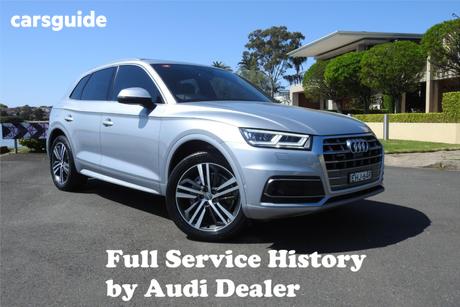 Silver 2019 Audi Q5 Wagon 45 Tfsi Quattro Sport