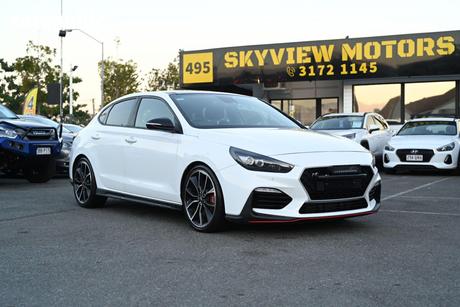 White 2019 Hyundai I30 Fastback Fastback N Performance