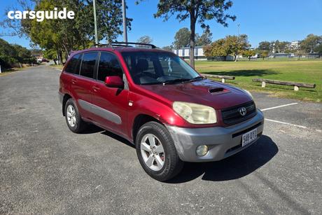 Red 2005 Toyota RAV4 Wagon Cv (4X4)