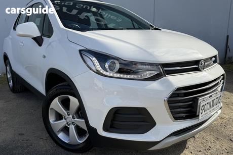 White 2019 Holden Trax Wagon Ls