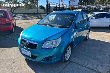 Blue 2008 Holden Barina Hatchback