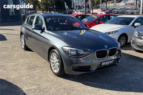 Grey 2013 BMW 116I Hatchback 16I