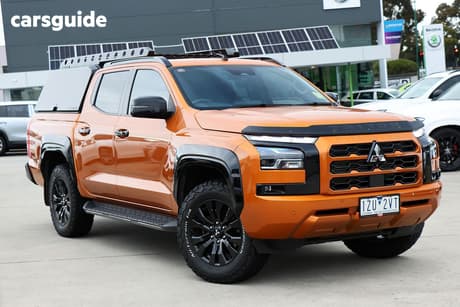 Orange 2024 Mitsubishi Triton Double Cab Pick Up Gsr (4X4)