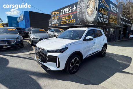 White 2025 Chery Tiggo 4 Wagon Ultimate