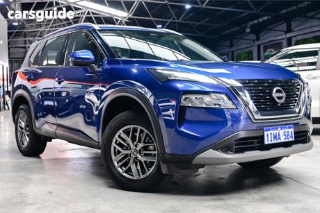 Blue 2024 Nissan X-Trail Wagon St (4Wd)