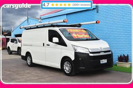 White 2020 Toyota HiAce Van Lwb Gl (Colours)