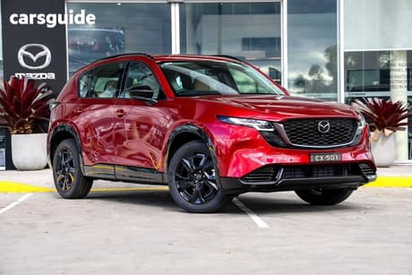 Red 2026 Mazda CX-5 Wagon G25 Akera (Awd)
