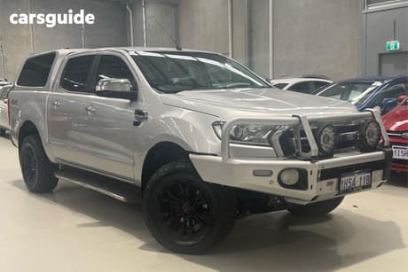 Silver 2017 Ford Ranger Dual Cab Utility Xlt 3.2 (4X4)