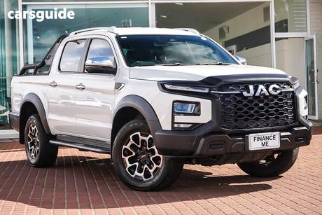 White 2024 JAC T9 UTE Dual Cab Pick-up Haven (4X4)