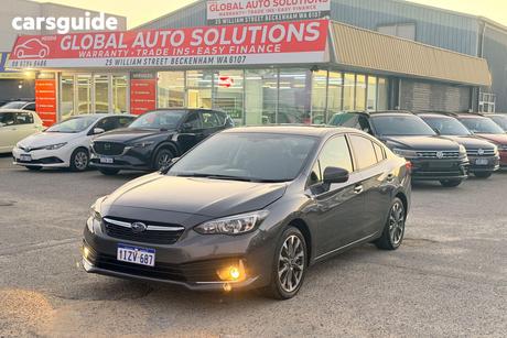 Grey 2022 Subaru Impreza Sedan 2.0I Premium (Awd)
