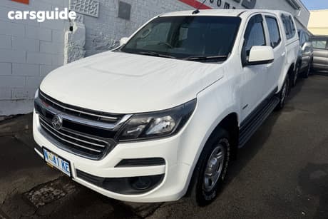 White 2016 Holden Colorado Crew Cab Pickup Ls (4X2)