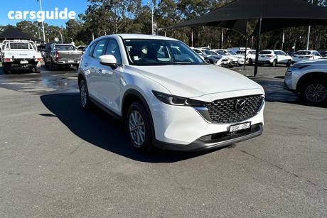 White 2024 Mazda CX-5 Wagon G20 Maxx (Fwd)