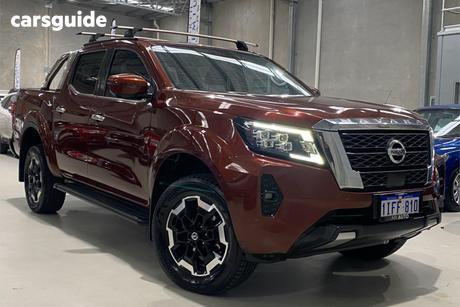 Brown 2021 Nissan Navara Dual Cab Pick-up St-X (4X4) Leather/No Sunroof