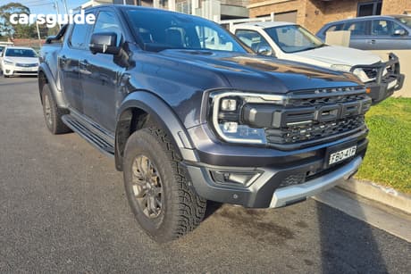 Grey 2023 Ford Ranger Double Cab Pick Up Raptor 3.0 (4X4)