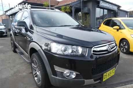 Black 2012 Holden Captiva Wagon 7 Lx (4X4)