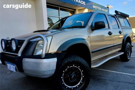 Gold 2007 Holden Rodeo Crew Cab Pickup Lx (4X4)