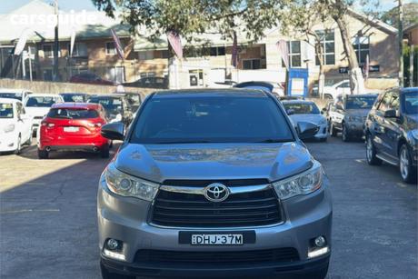 Silver 2016 Toyota Kluger Wagon Gx (4X2)