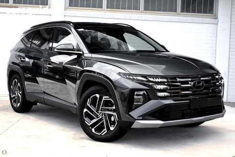Grey 2026 Hyundai Tucson Wagon Premium Hybrid (Awd)