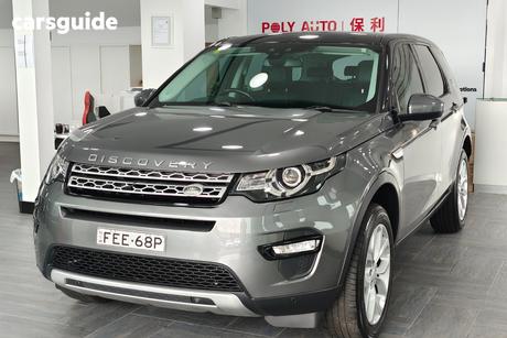 Grey 2017 Land Rover Discovery Sport Wagon Td4 180 Hse 5 Seat