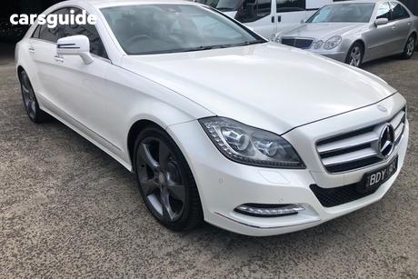 White 2013 Mercedes-Benz CLS250 Coupe Cdi Be