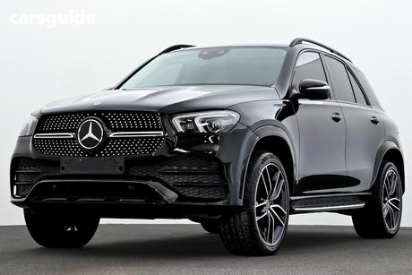 Black 2021 Mercedes-Benz GLE450 Wagon 4Matic (Hybrid)