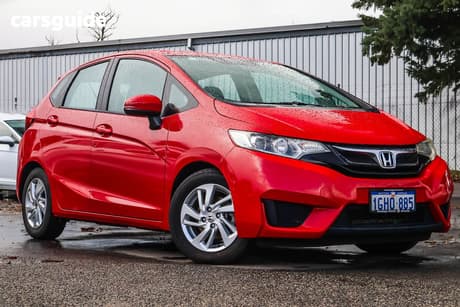 Red 2017 Honda Jazz Hatchback Vti-L