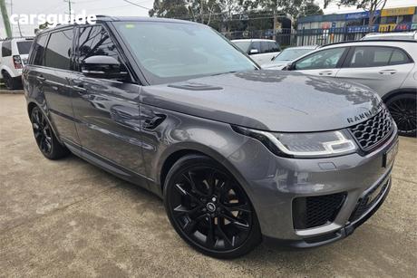 Grey 2018 Land Rover Range Rover Sport Wagon Tdv6 Se