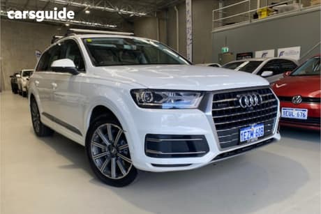 White 2015 Audi Q7 Wagon 3.0 Tdi Quattro