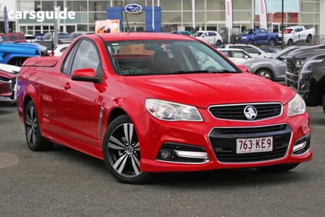 Red 2015 Holden UTE Utility Ss Storm