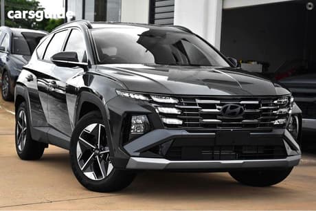 Grey 2026 Hyundai Tucson Wagon Elite Hybrid (Fwd)