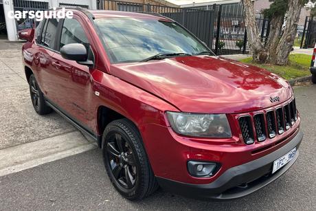 Burgundy 2015 Jeep Compass Wagon Blackhawk