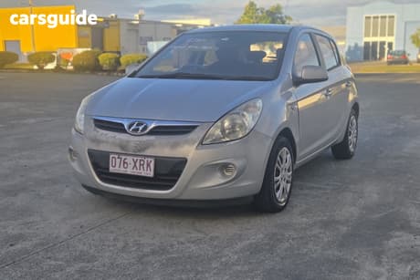 Silver 2012 Hyundai I20 Hatchback Active