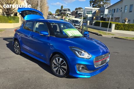 Blue 2017 Suzuki Swift (hybrid) Hatchback Rs