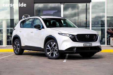 White 2026 Mazda CX-5 Wagon G25 Touring (Awd)