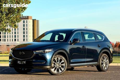 Blue 2019 Mazda CX-8 Wagon Asaki (Awd)