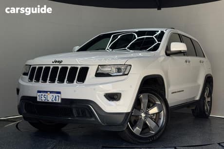 White 2015 Jeep Grand Cherokee Wagon Limited (4X4)