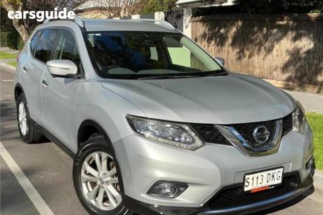 Silver 2014 Nissan X-Trail Wagon St-L (Fwd)