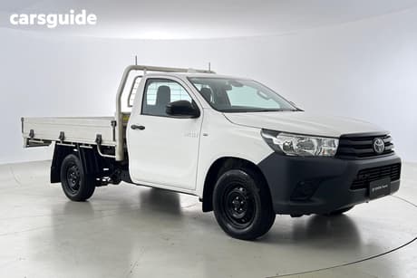 White 2022 Toyota Hilux Cab Chassis Workmate (4X2)