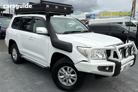 White 2013 Toyota Landcruiser Wagon Gxl (4X4)