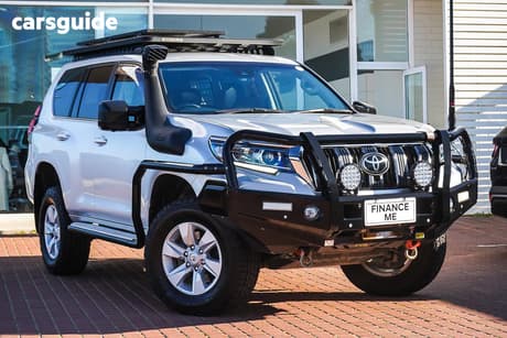 Silver 2021 Toyota Landcruiser Prado Wagon Vx Flat Tailgate