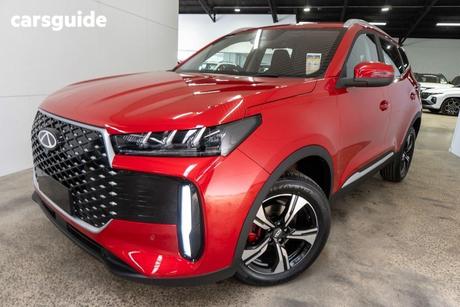 Red 2026 Chery Tiggo 4 Wagon Urban