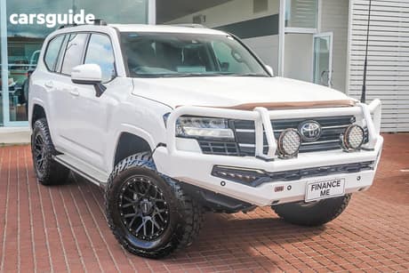 White 2022 Toyota Landcruiser Wagon Lc300 Gxl (4X4)