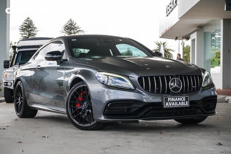 Grey 2019 Mercedes-Benz C63 Coupe S